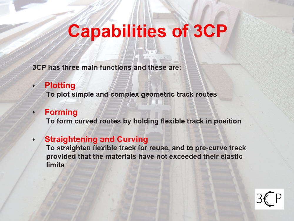 Capabilities of 3CP page image